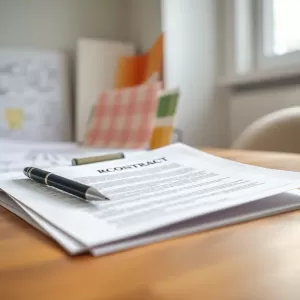 umowa o wykonanie prac remontowych  wykończeniowych mieszkania